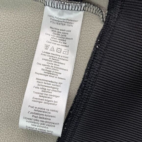 Burton Dry Ride Plaid Tie Waist Fleece Jacket M Gorpcore Hooded Ski Trail Grunge - Picture 14 of 15